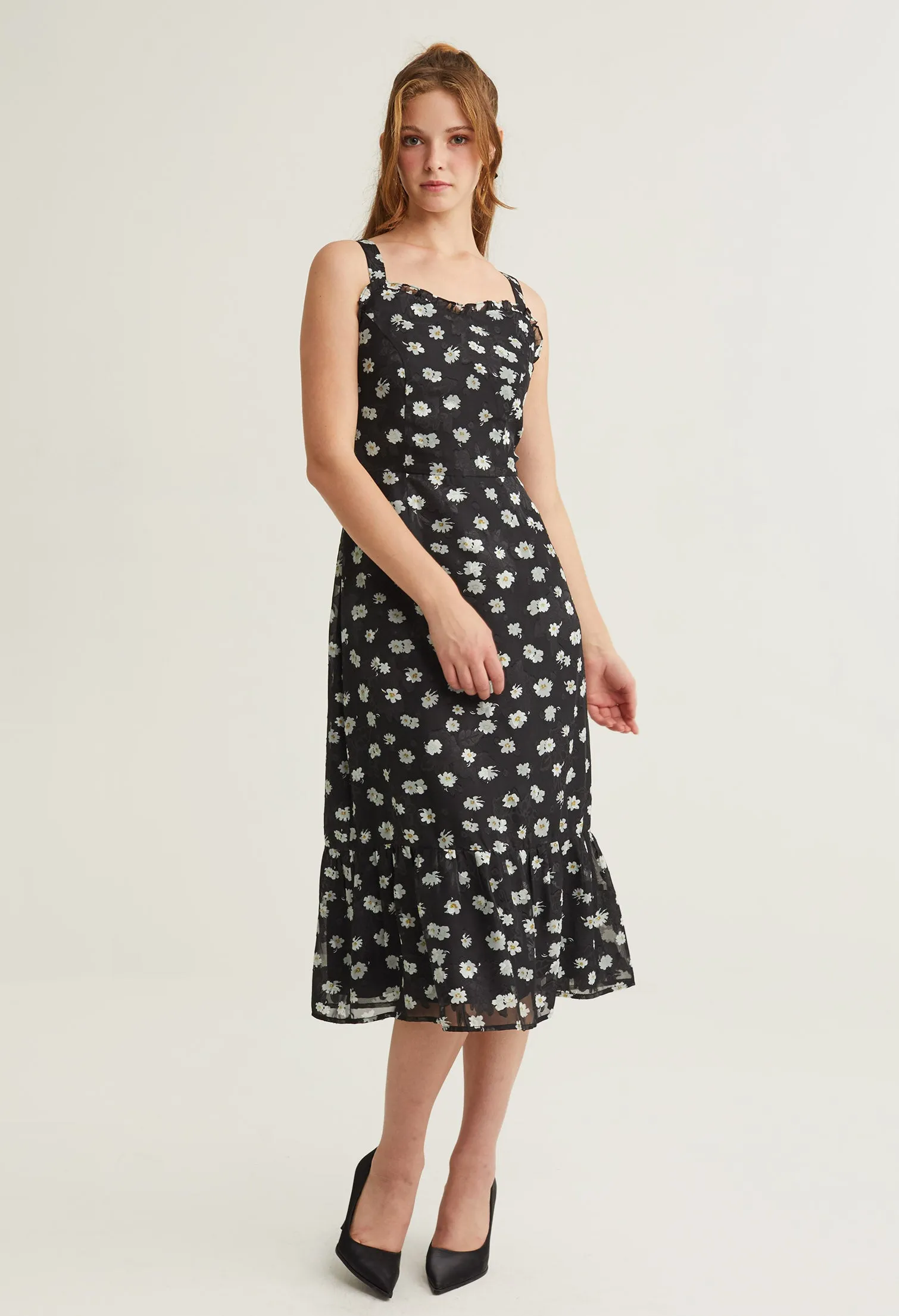 Abloom Floral Flowy Dress