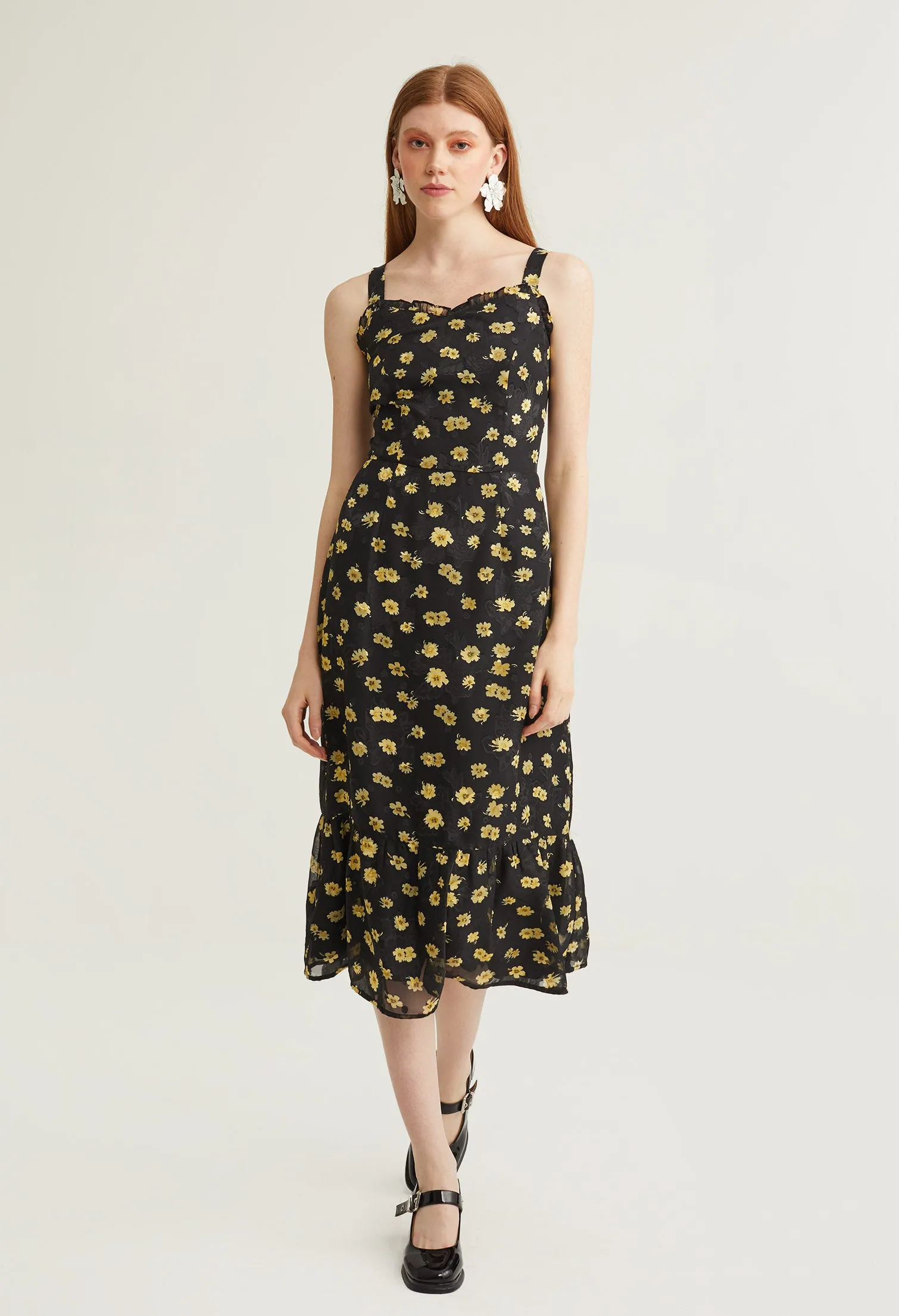 Abloom Floral Flowy Dress