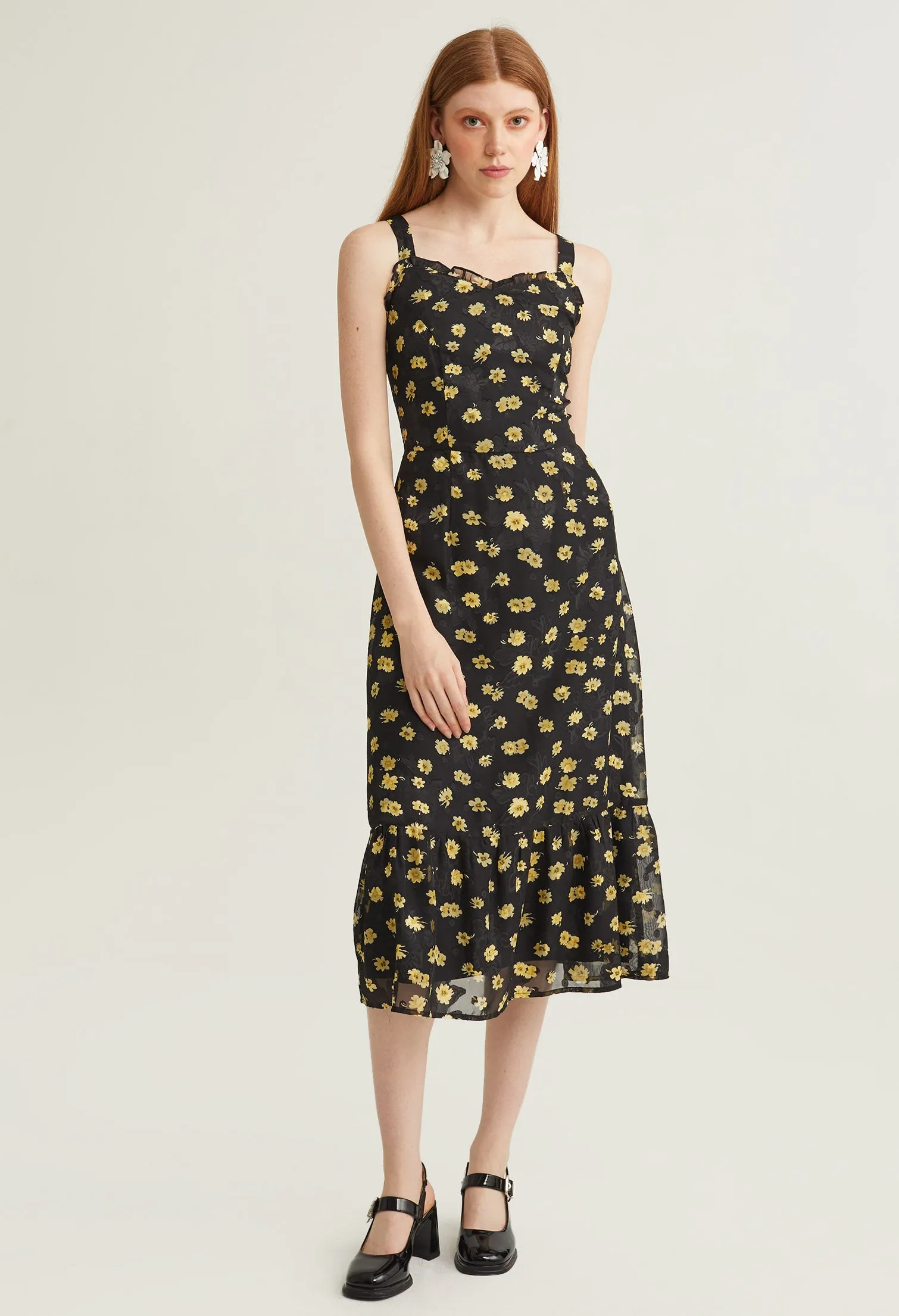 Abloom Floral Flowy Dress