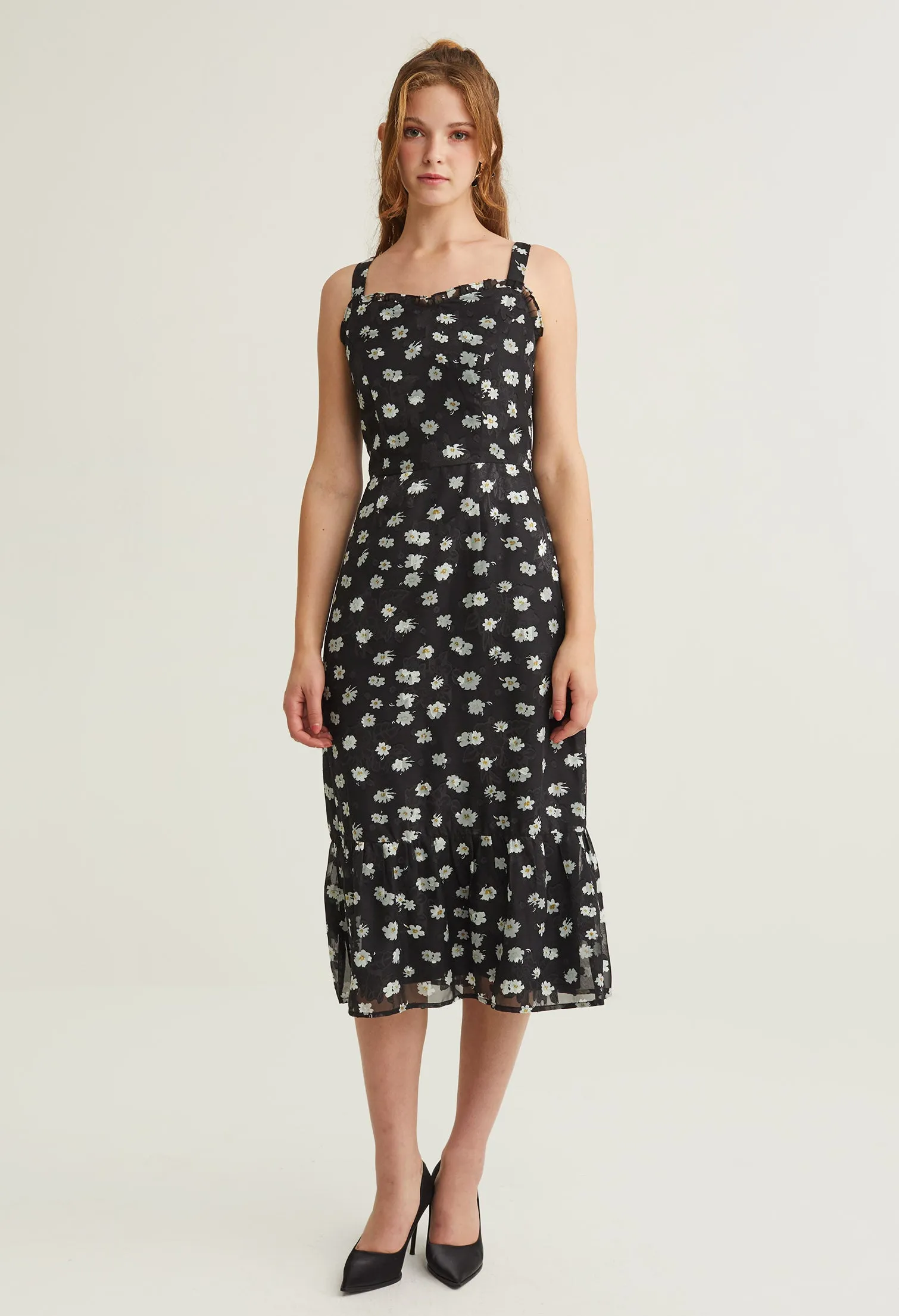 Abloom Floral Flowy Dress