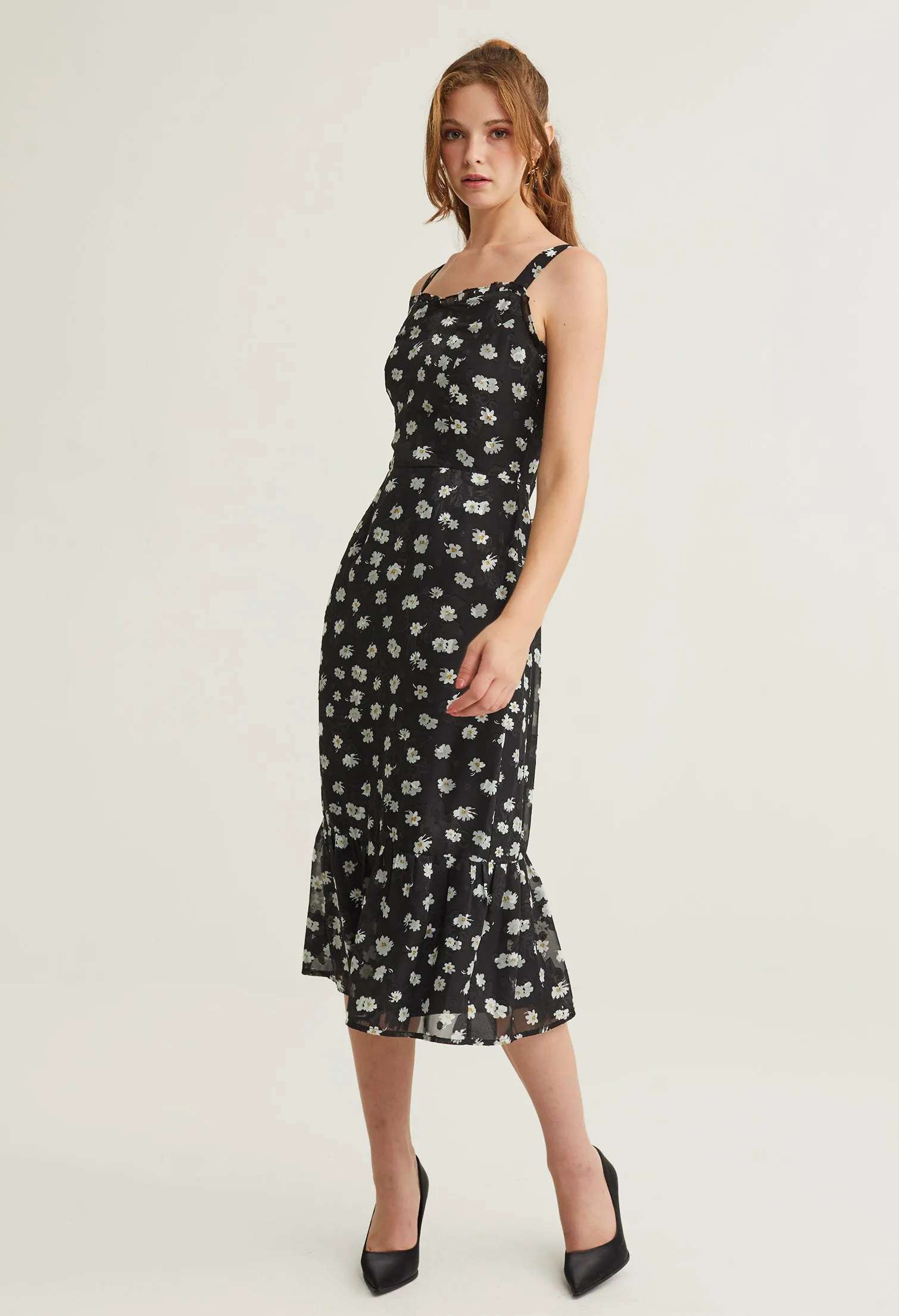 Abloom Floral Flowy Dress