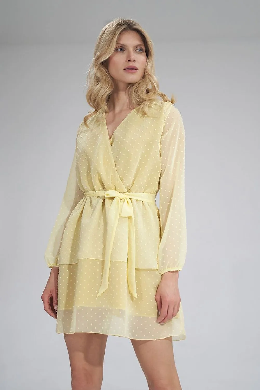 Airy chiffon Daydress Figl