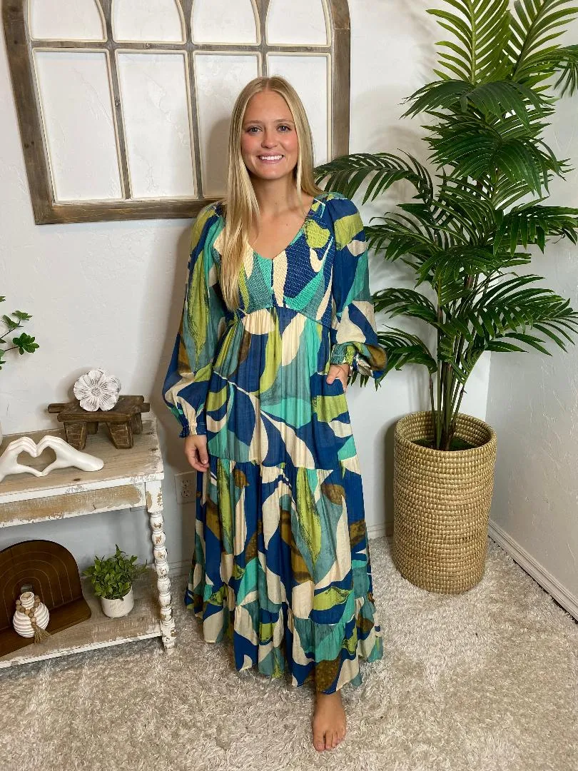 Atlantic Waters Maxi Dress S-XL