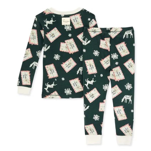 Burt's Bee- Letters To Santa PJSet-Baby