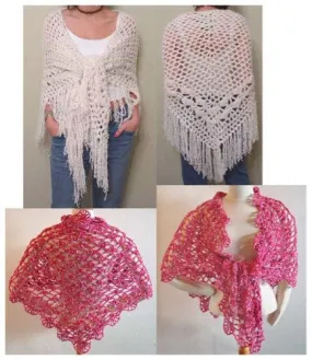 Chic Shawls Crochet Pattern