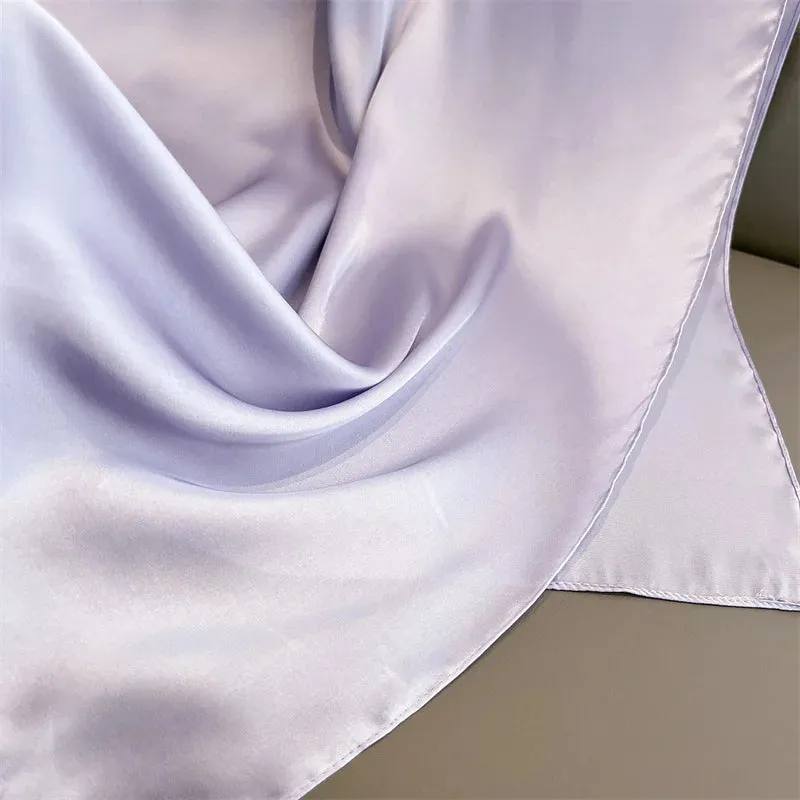 Elegant Silk Scarf Pashmina Hijab Shawls