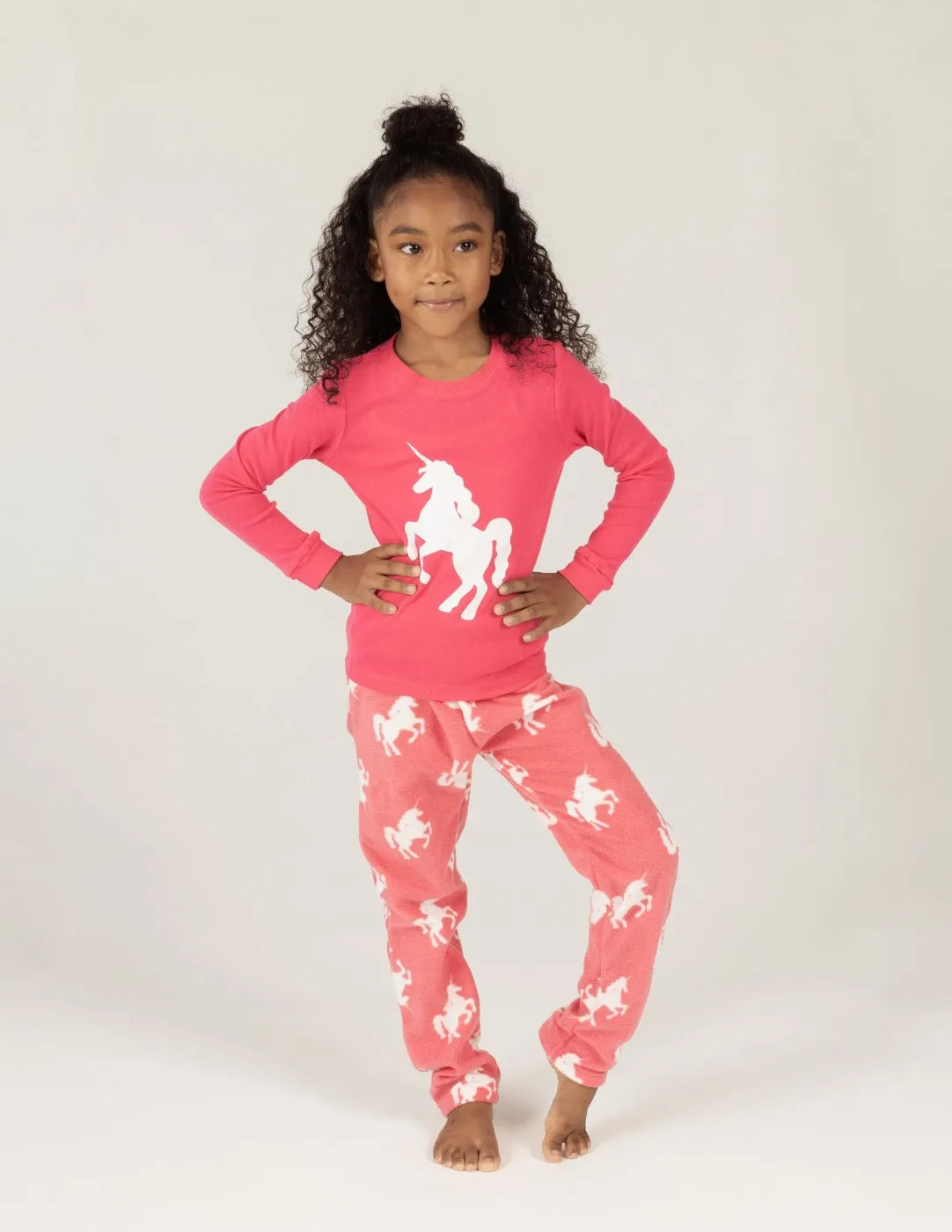 Fleece Animal Print Pajamas