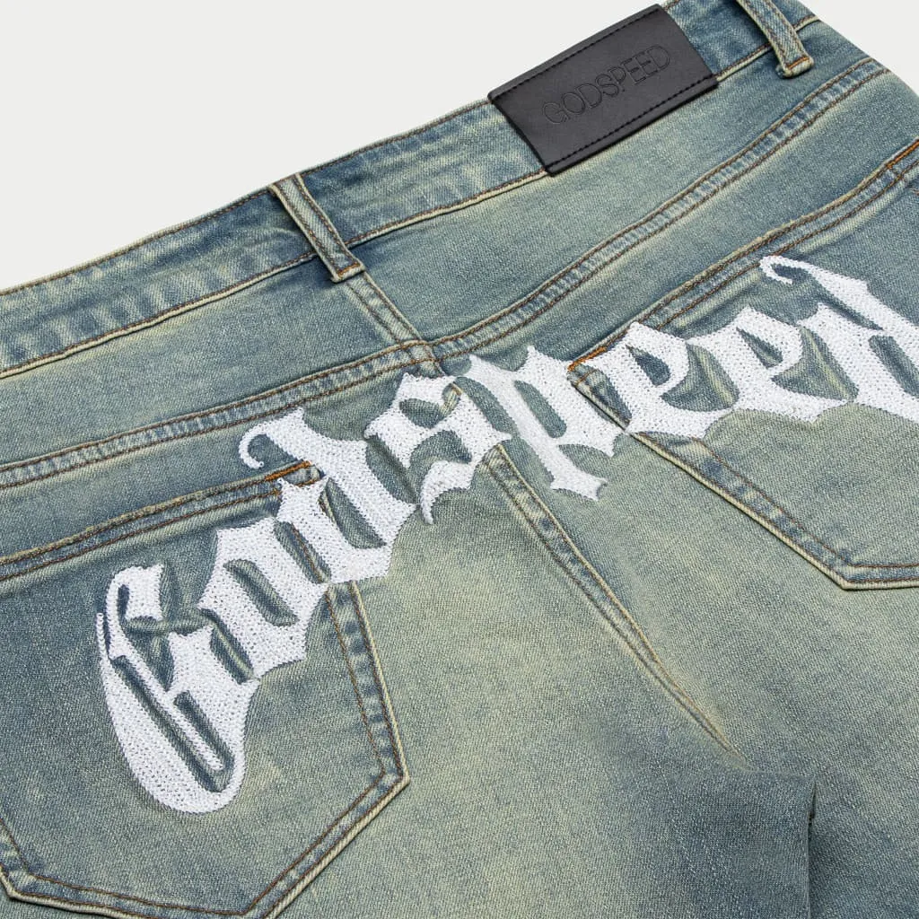 GS 4EVER Chain-Stitch Denim (Blue)