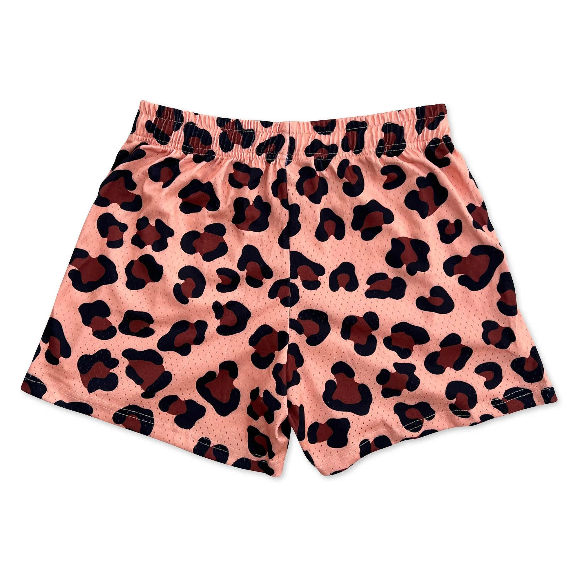 Leopard - Premium Mesh JJ Shorts - 5 Inch Inseam