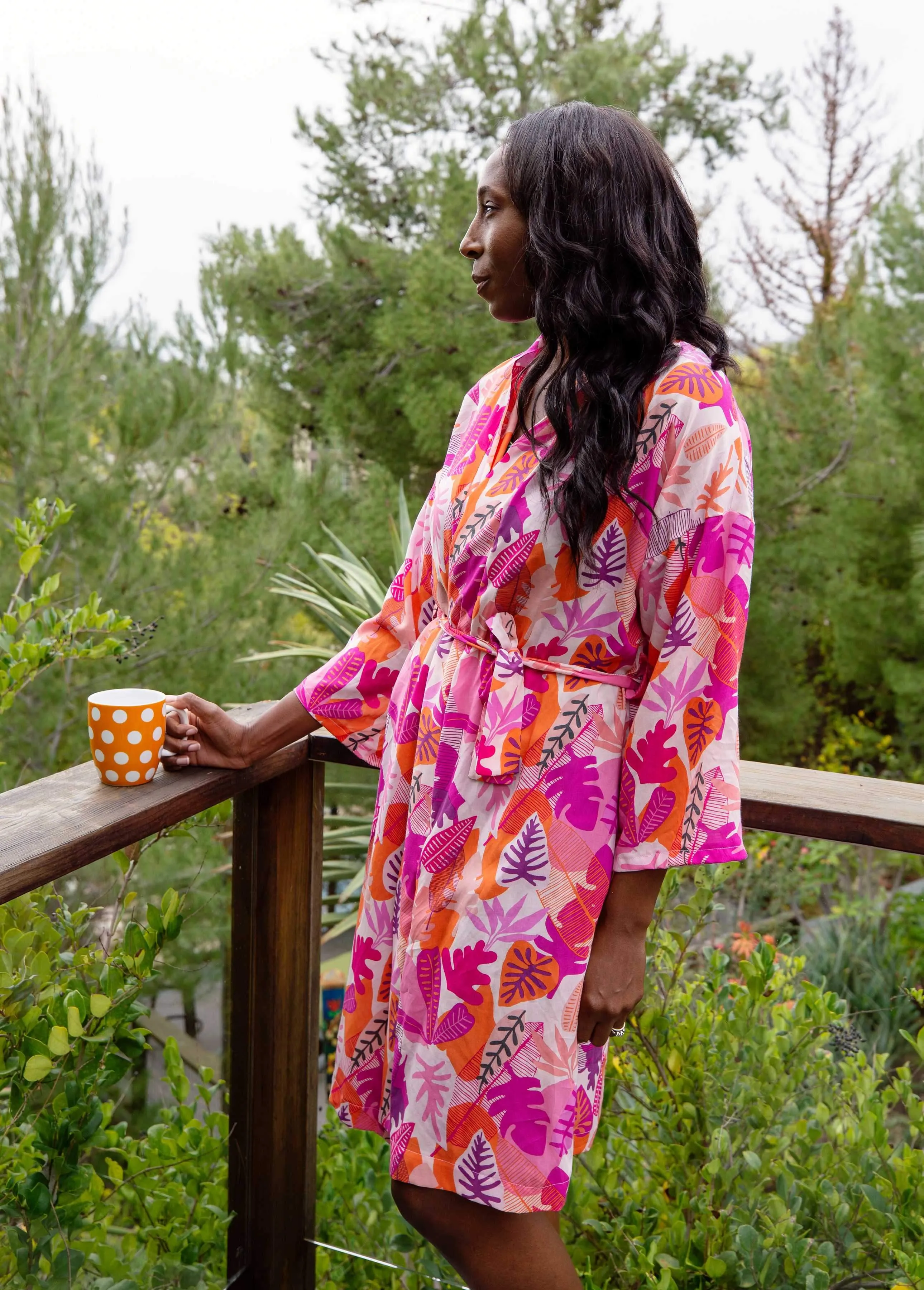 Lightweight Guava Mama Robe