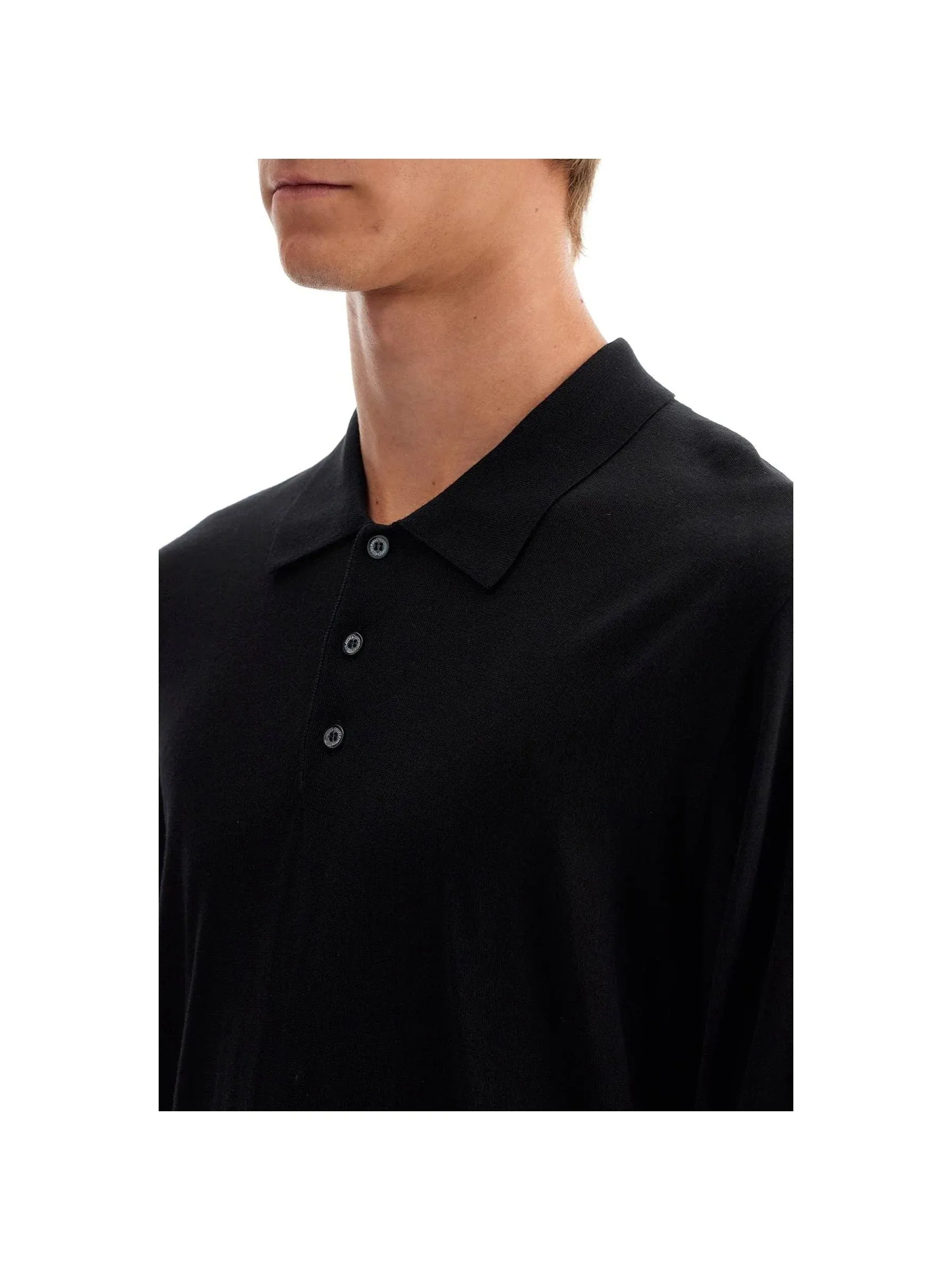 Lightweight Wool Polo