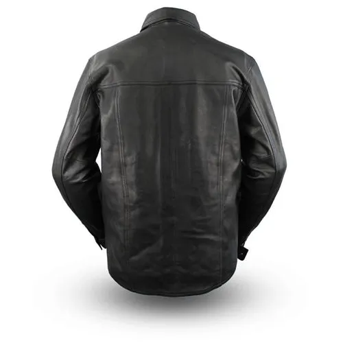 Men's Lightweight Leather Riding Shirts