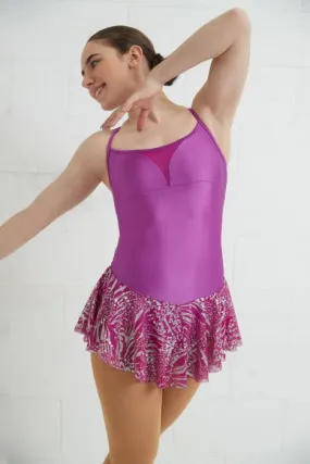 Mondor Camisole Skate dress With Sparkle Pattern