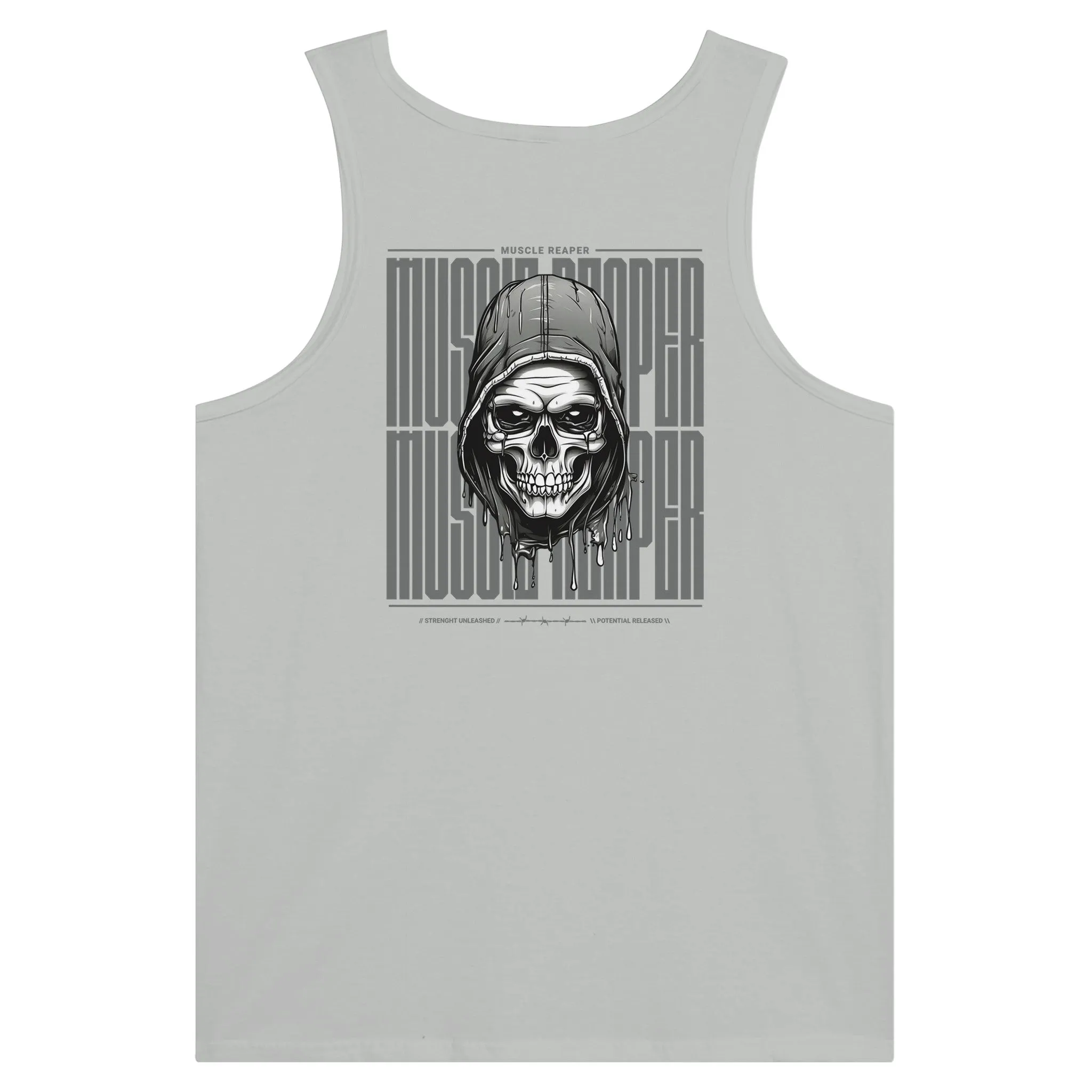 Muscle Reaper Skull Unisex Tank Top