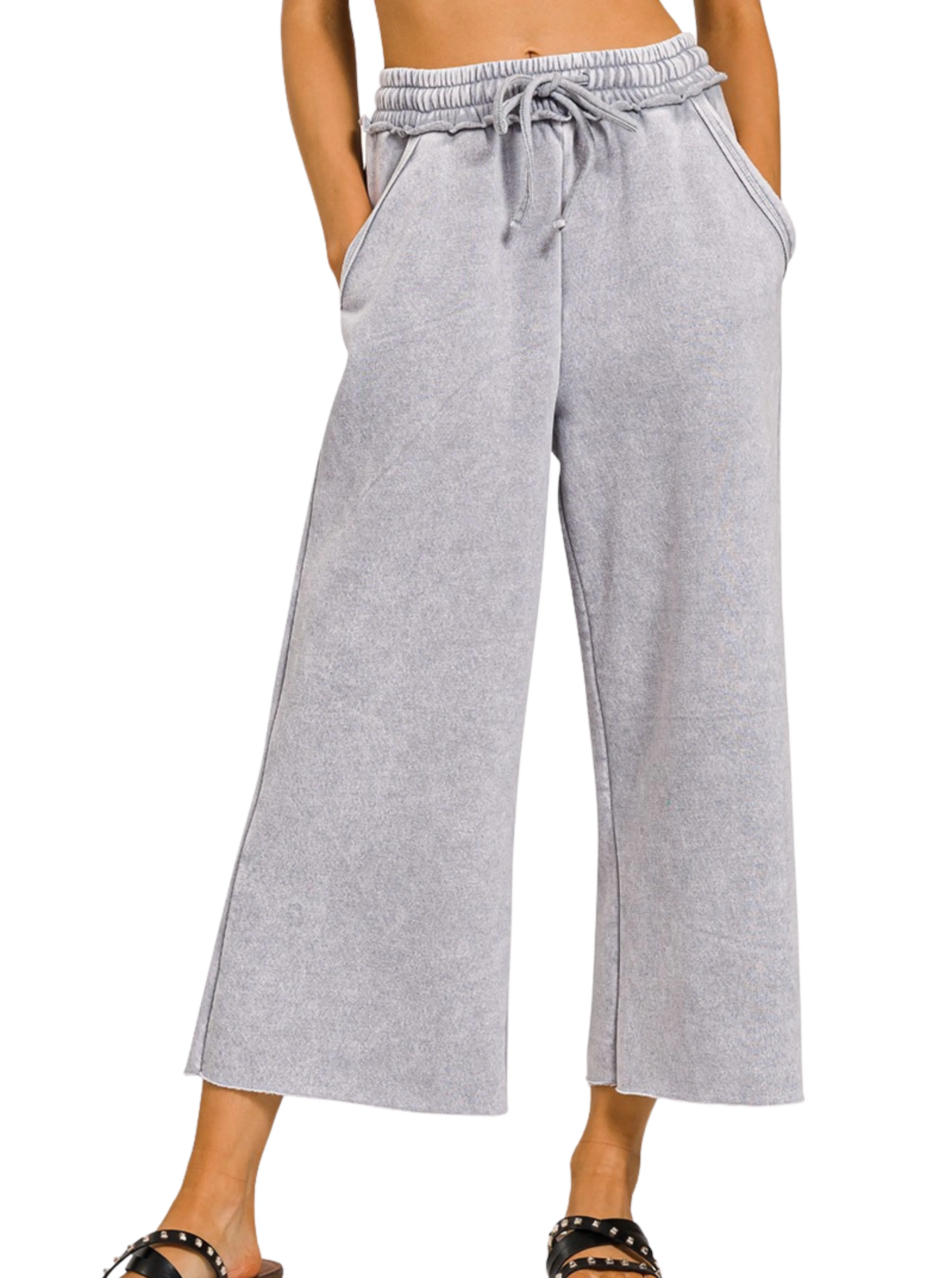 Palazzo Crop Pants