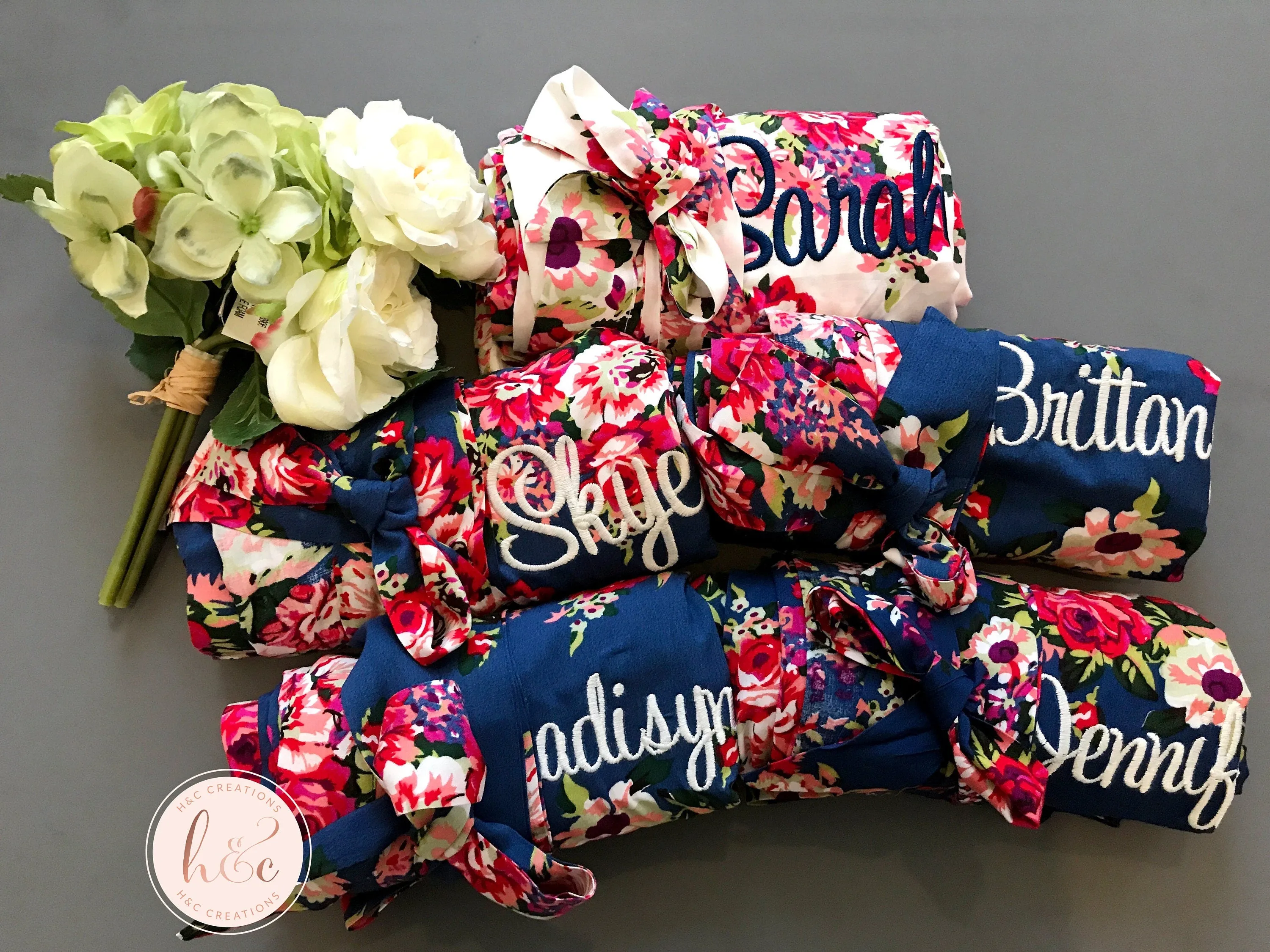 Personalized Bridal Party Robes Cotton, Bridal Party Robes Floral, Bridal Party Robes Shop, Bridal Party Robes Set, Bridal Party Robes Roses