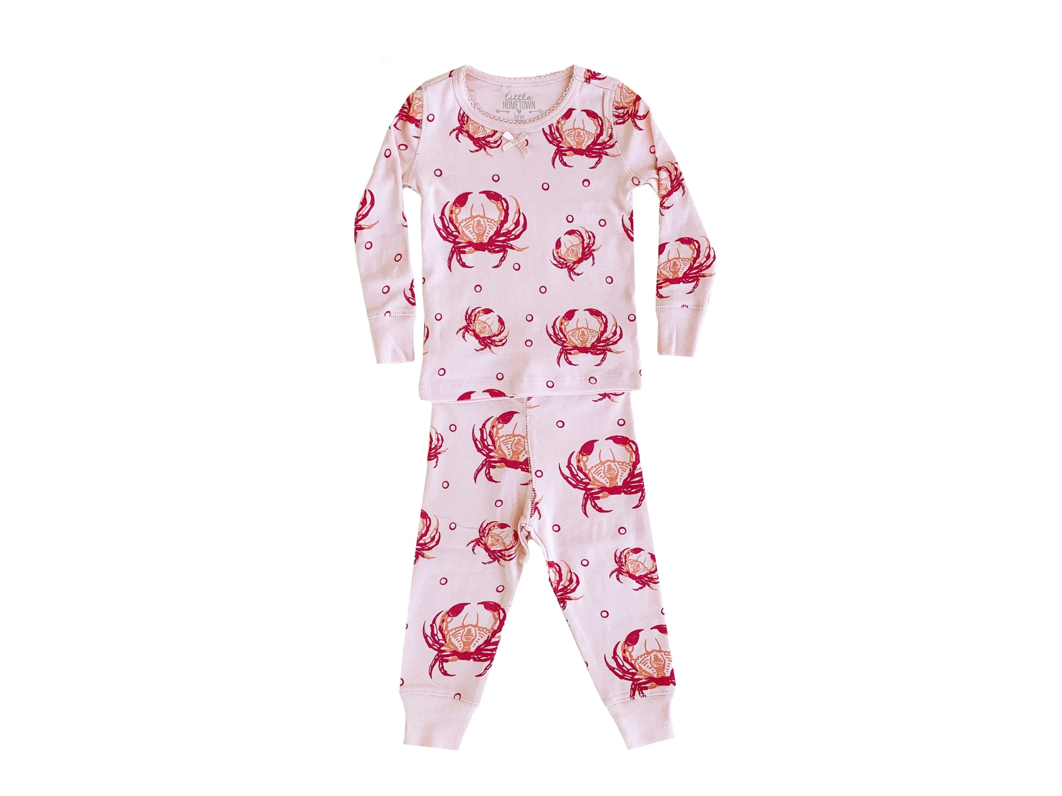 Pink Crab Pajamas