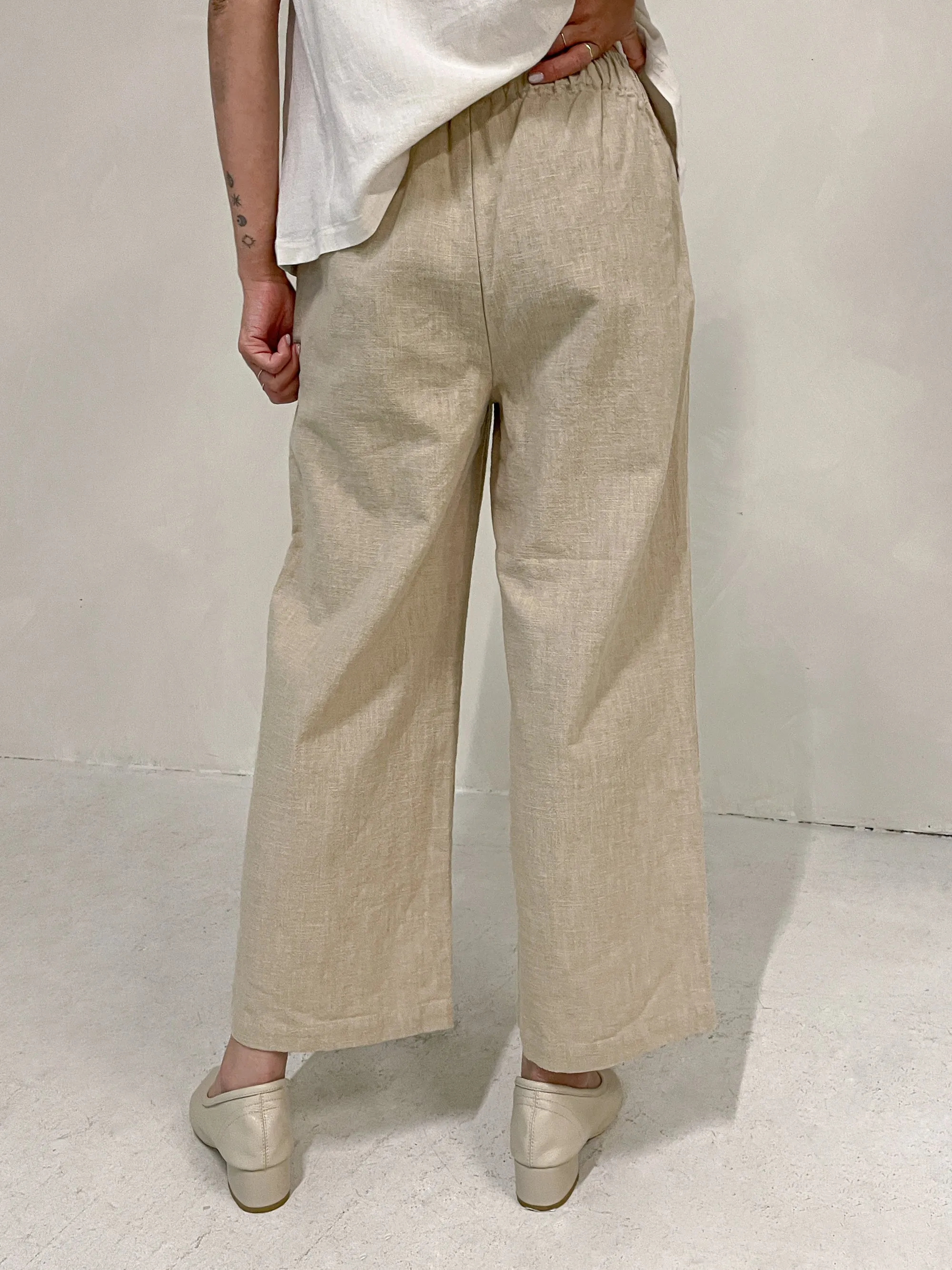 RAMIE COTTON PANT