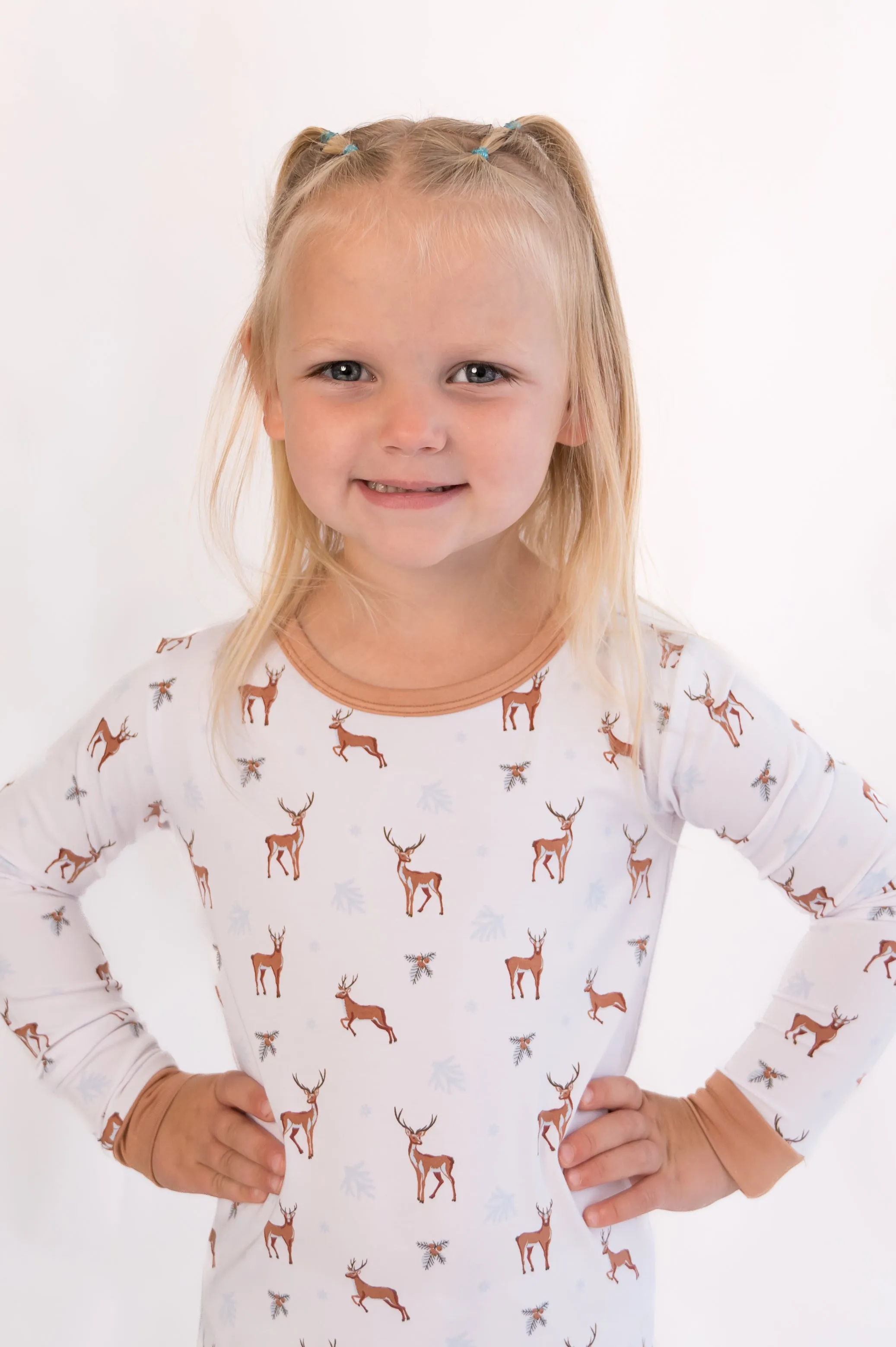 Reindeer | Long Sleeve Pajamas