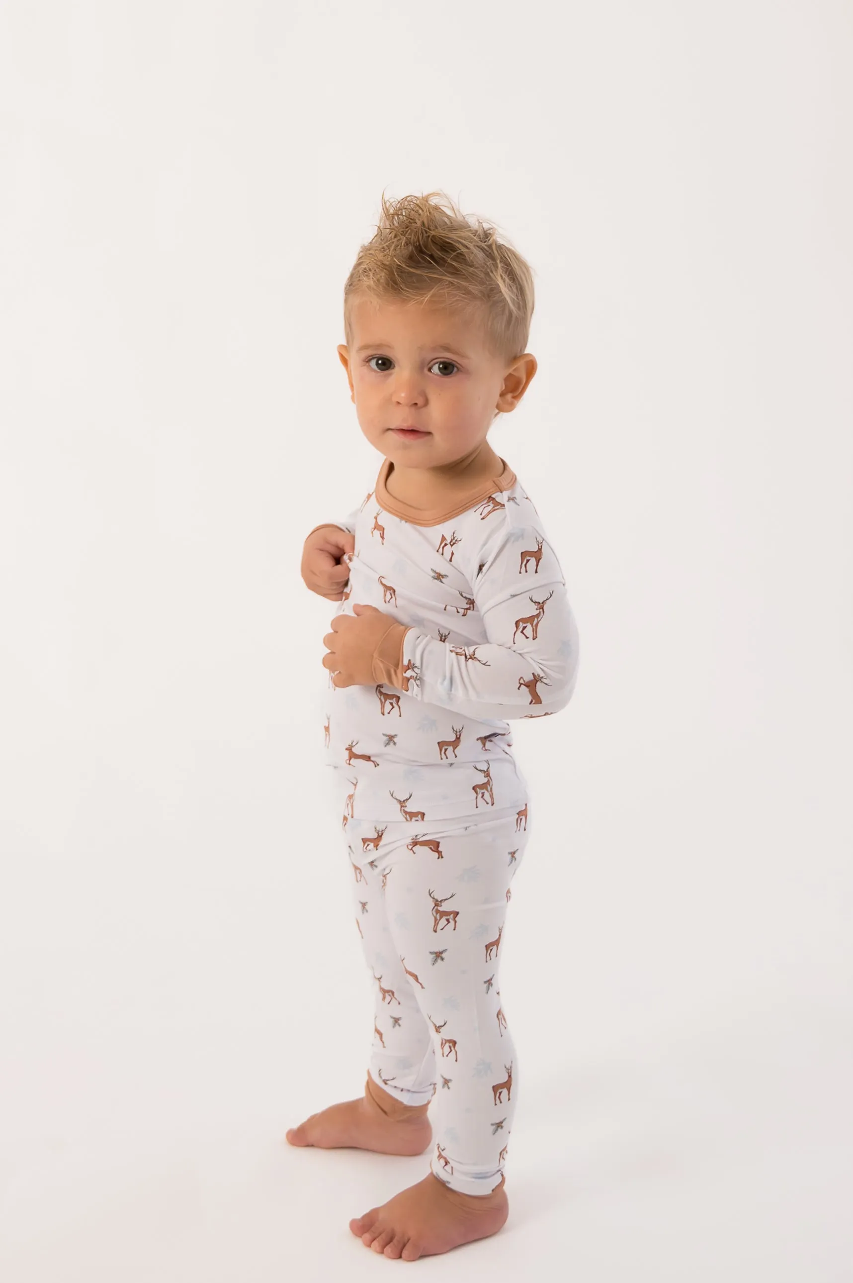 Reindeer | Long Sleeve Pajamas