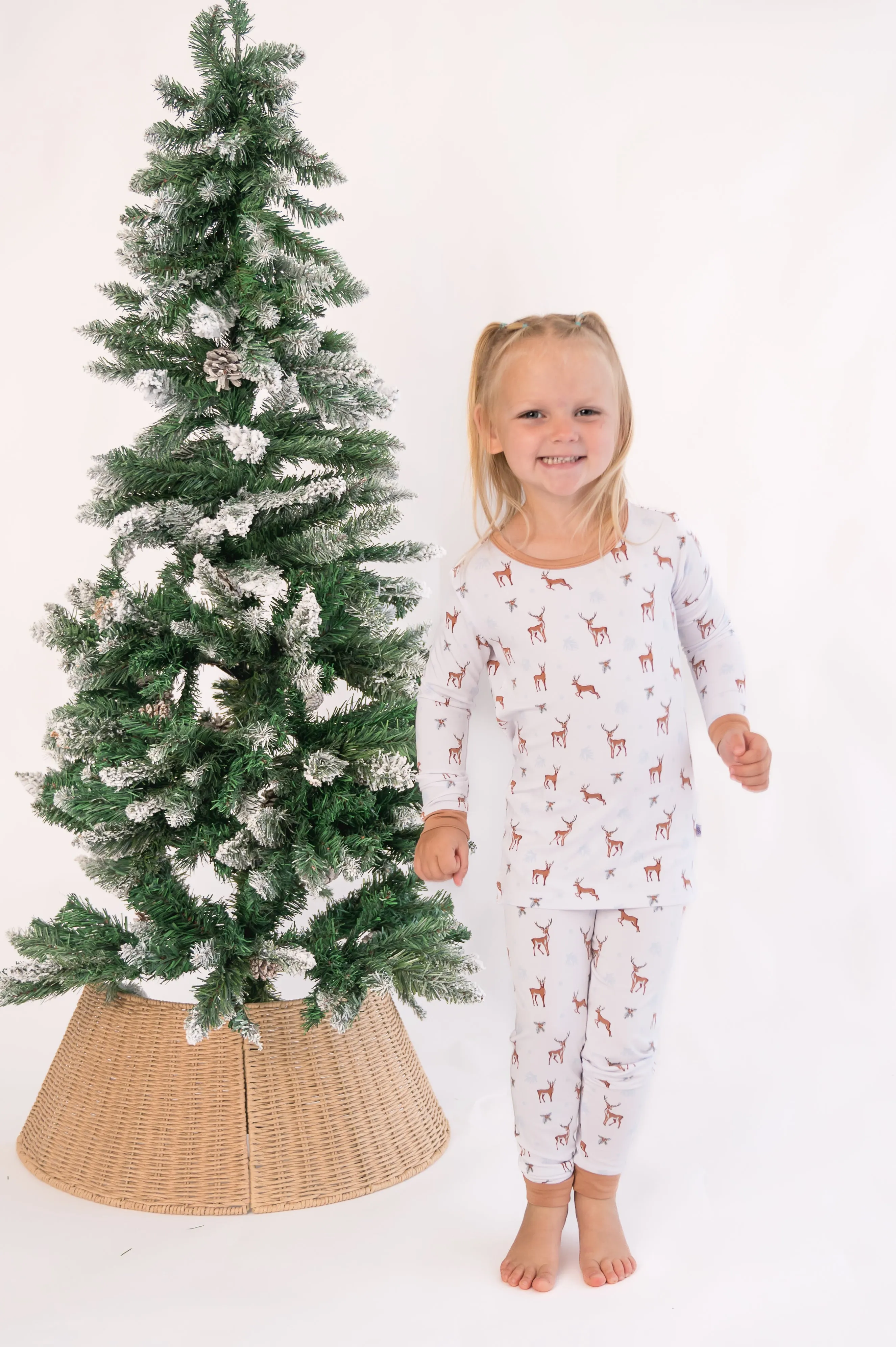 Reindeer | Long Sleeve Pajamas