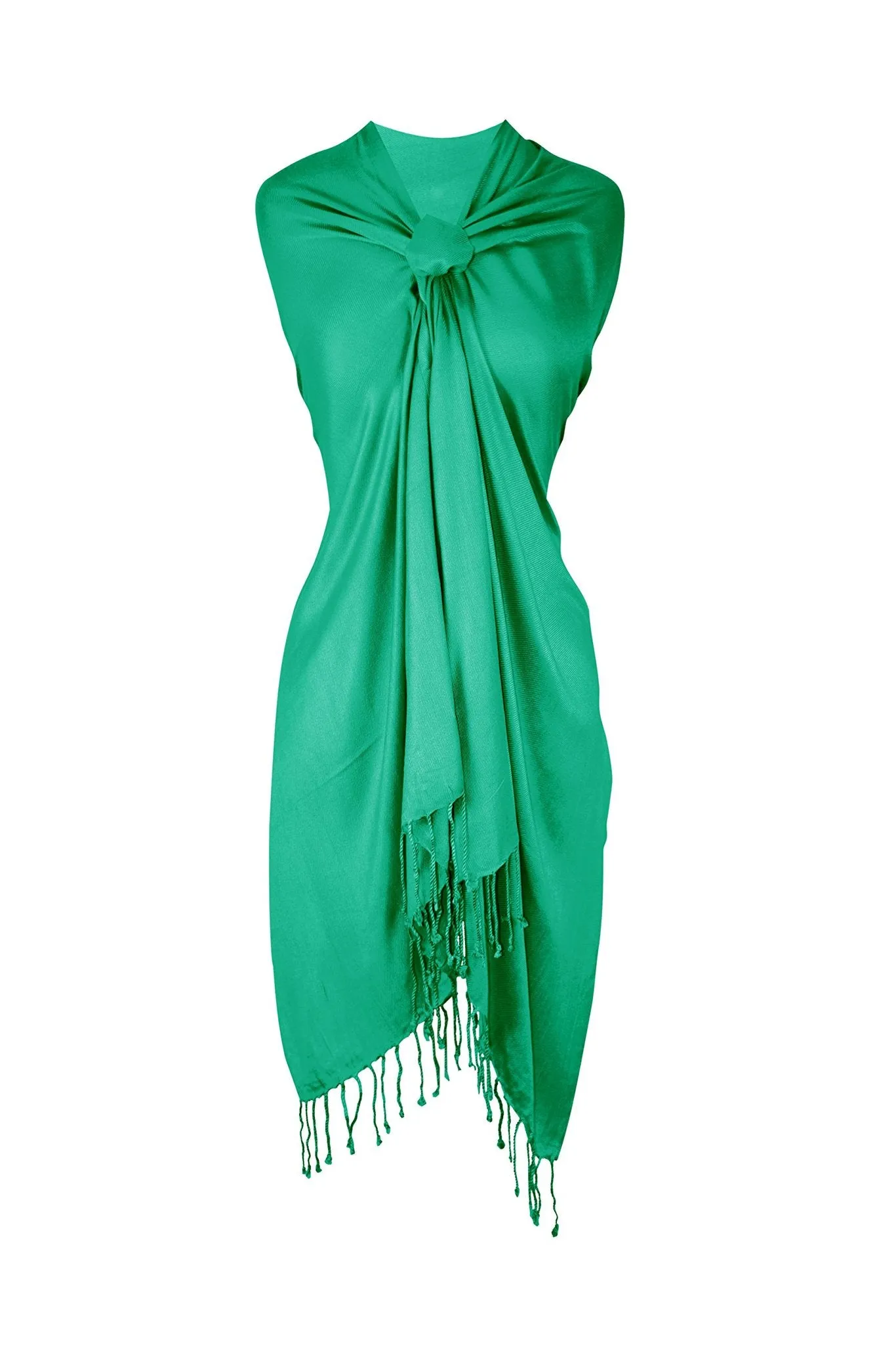 Teal Pashmina Shawl Wrap Scarf