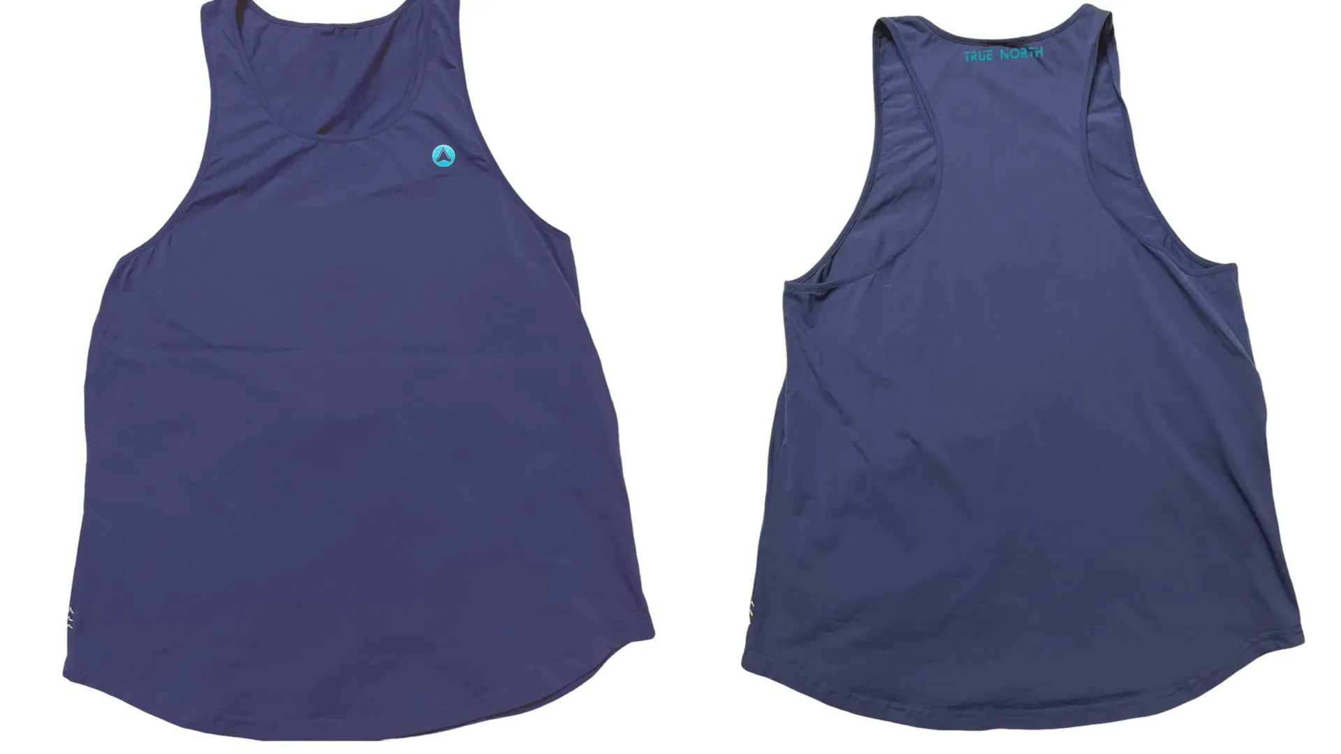 TN Power minimalist Tank - Midnight Storm/Turquoise