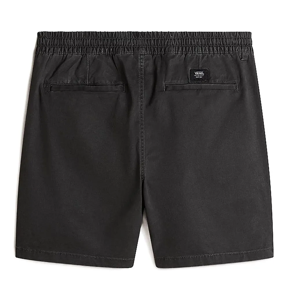 Vans Range Salt Wash Relaxed Elastic Shorts - Asphalt