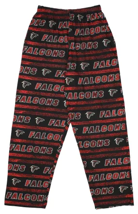 Zubaz NFL Men's Atlanta Falcons Static Lines Comfy Pants